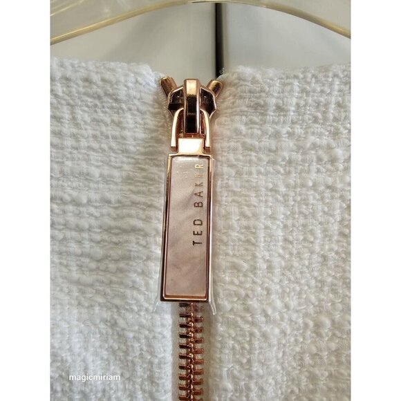 BNWT Ted Baker London Ilad Scallop-Detail Tunic Dress - Picture 10 of 15